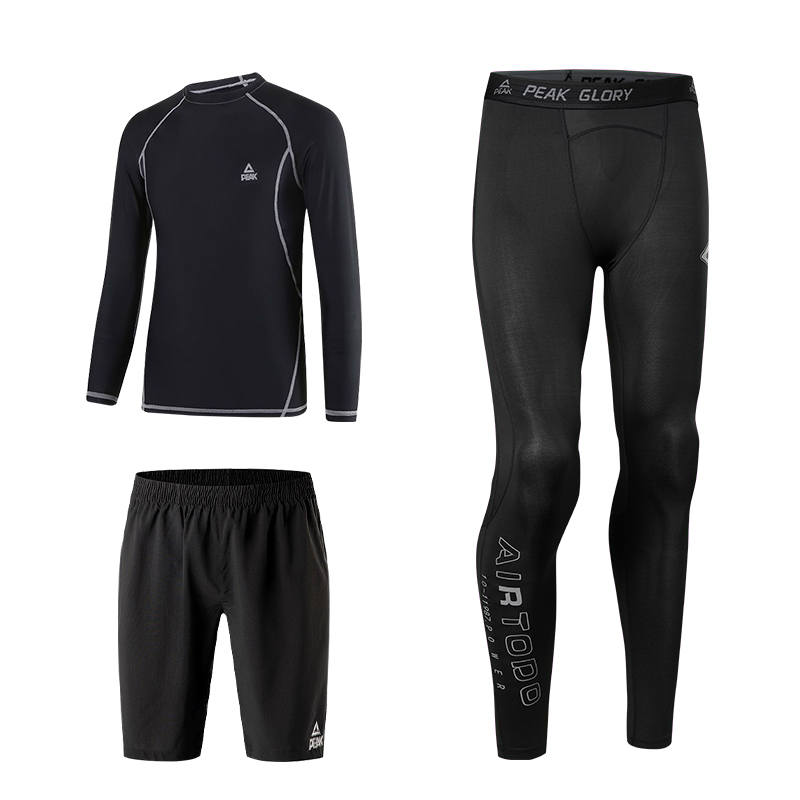 PEAK Fitness Sets Men's Crew Neck Moderate