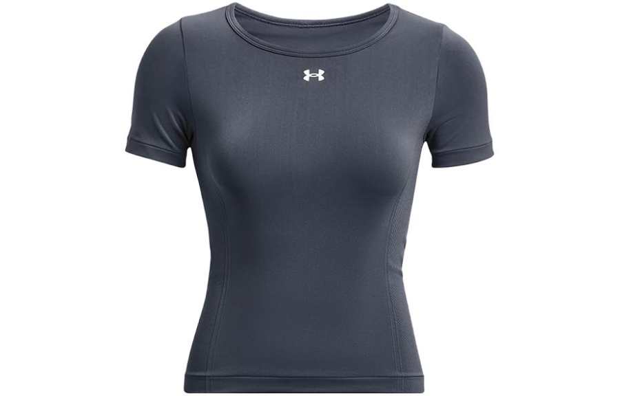 Under Armour Set in Sleeve T Shirt Women's Gray