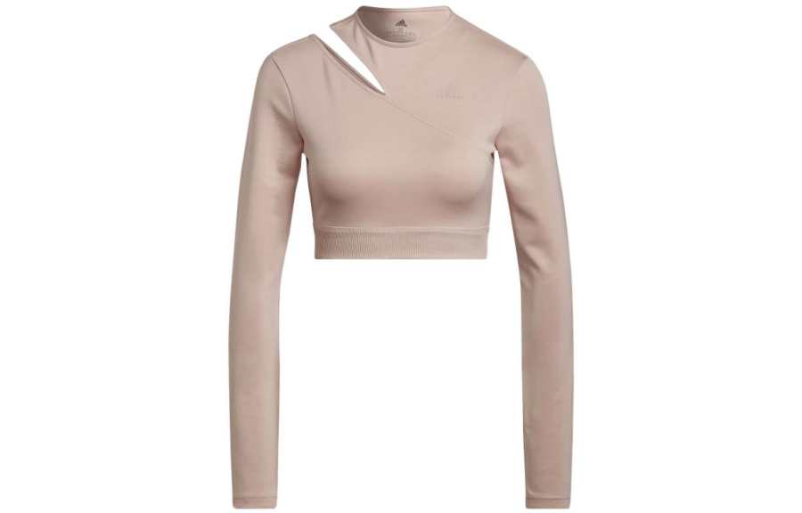 Adidas Adidas T Shirts Women's Pink Crew Neck Moderate Other