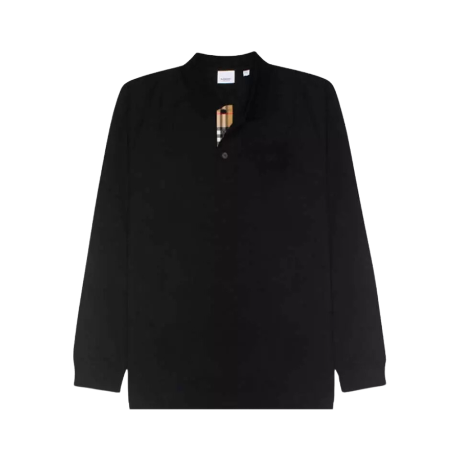 Burberry FW23 Polo Shirt Men's Black