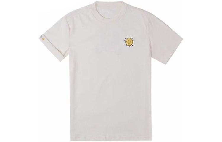 Converse T Shirts Women's White Crew Neck Moderate Straight Fit
