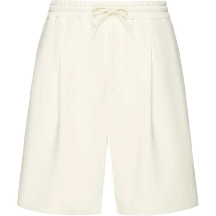 EMPORIO ARMANI SS24 Casual Shorts Men's White