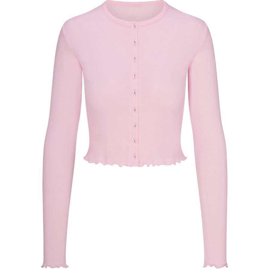 Skims Valentine's Day Collection T Shirt Women's Cherry Blossom/Cherry Blossom Pink