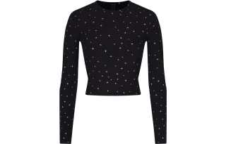 Skims Regular T Shirt Women's ONYX SPARKLE PRINT/Onyx Shimmery Print