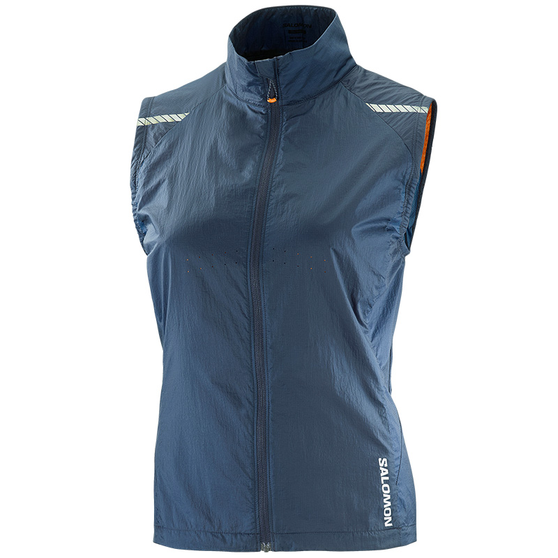 SALOMON Tank Top Women's Charcoal Black