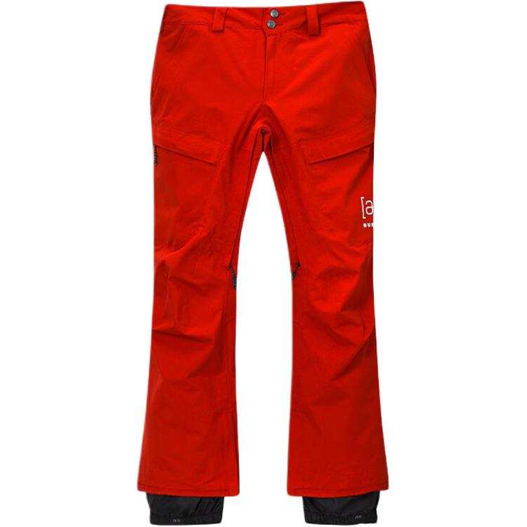 BURTON AK SWASH Ski Pants Men's Burgundy Red