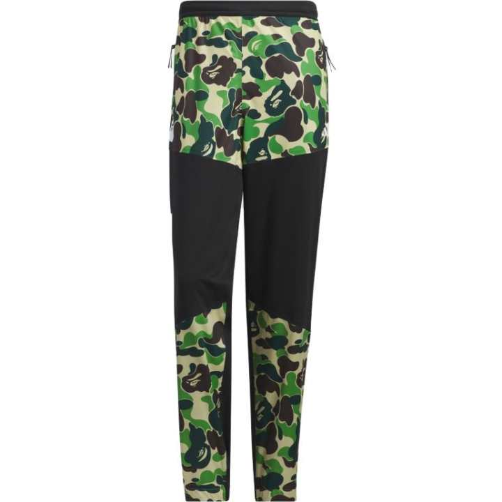Adidas Adidas X Bape Collaboration Sports Pants Men's Black