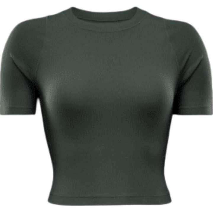 Nike Nike T Shirts Women's Green Crew Neck