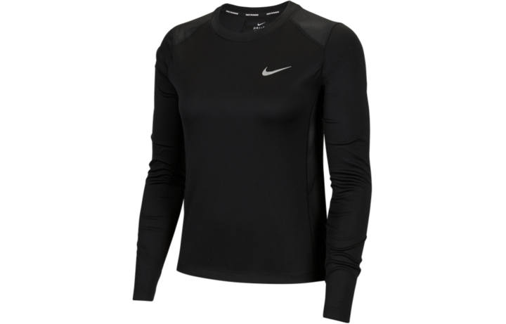 Nike Nike T Shirts Women's Black Crew Neck Moderate