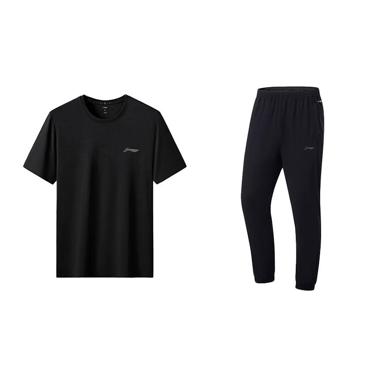 Li-Ning Li Ning Casual Sportswear Unisex Black