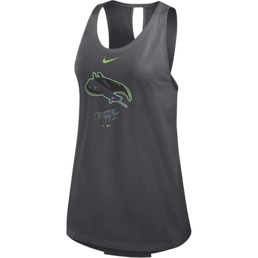 Nike Nike X MLB Tank Top Tampa Bay Rays Women's Gray
