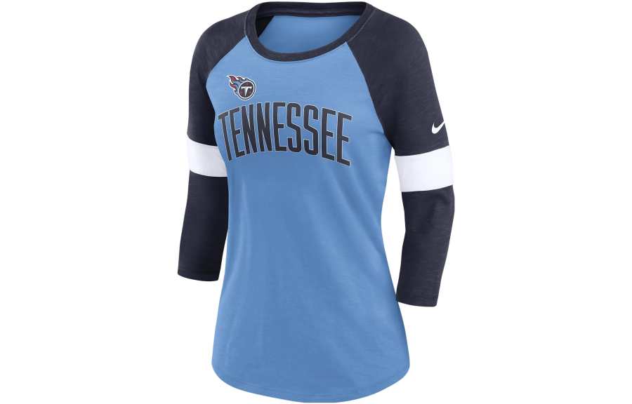 Nike Nike T Shirts Women's Navy Crew Neck Moderate Straight Fit