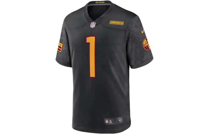 Nike Nike Soccer Jerseys Men's Black Moderate Straight Fit