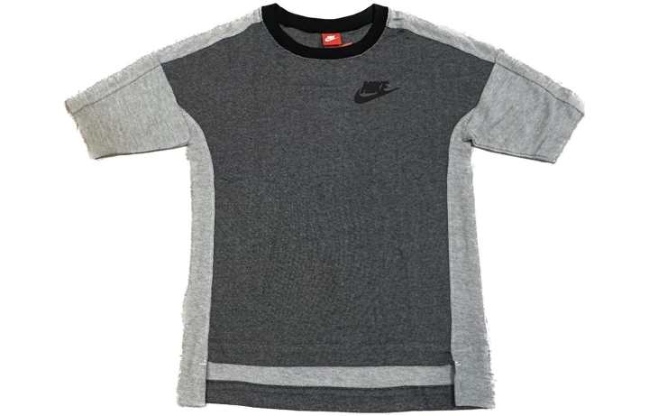 Nike Nike Drop Shoulder Sleeve T Shirt Women's Gray