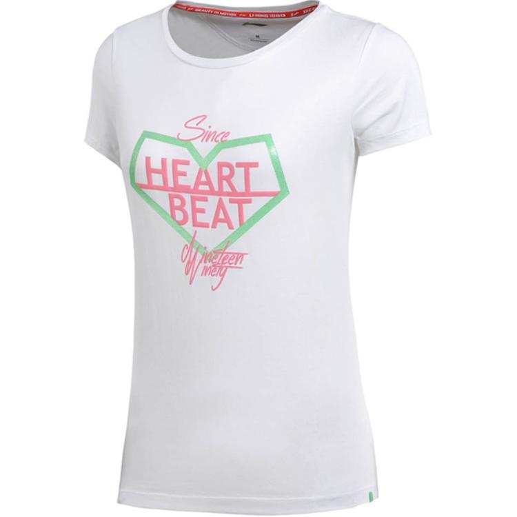 Li-Ning Li Ning T Shirt Women's Standard White
