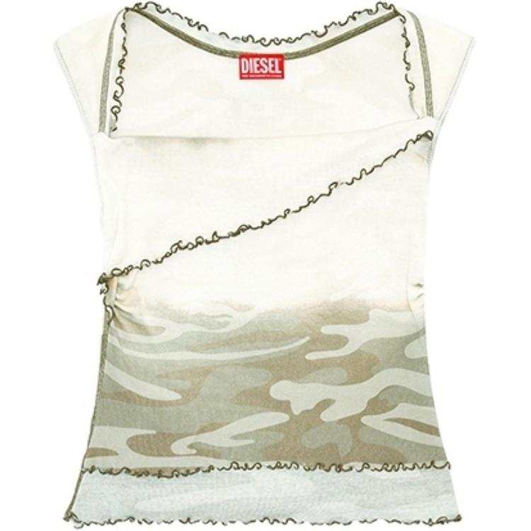 DIESEL FW24 OVAL D Collection Tank Top Women's Multicolor