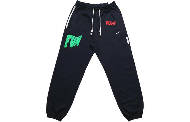Nike Nike Dri FIT Standard Issue Casual Pants Men's Black