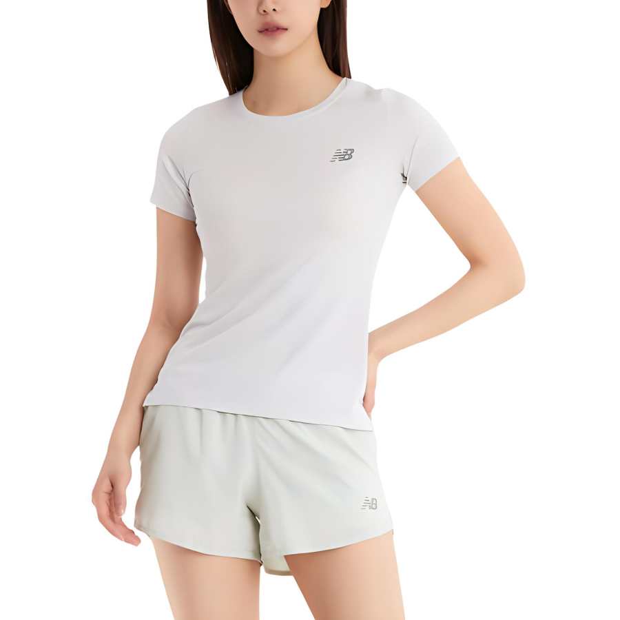 New Balance New Balance T Shirt Women's Light Gray
