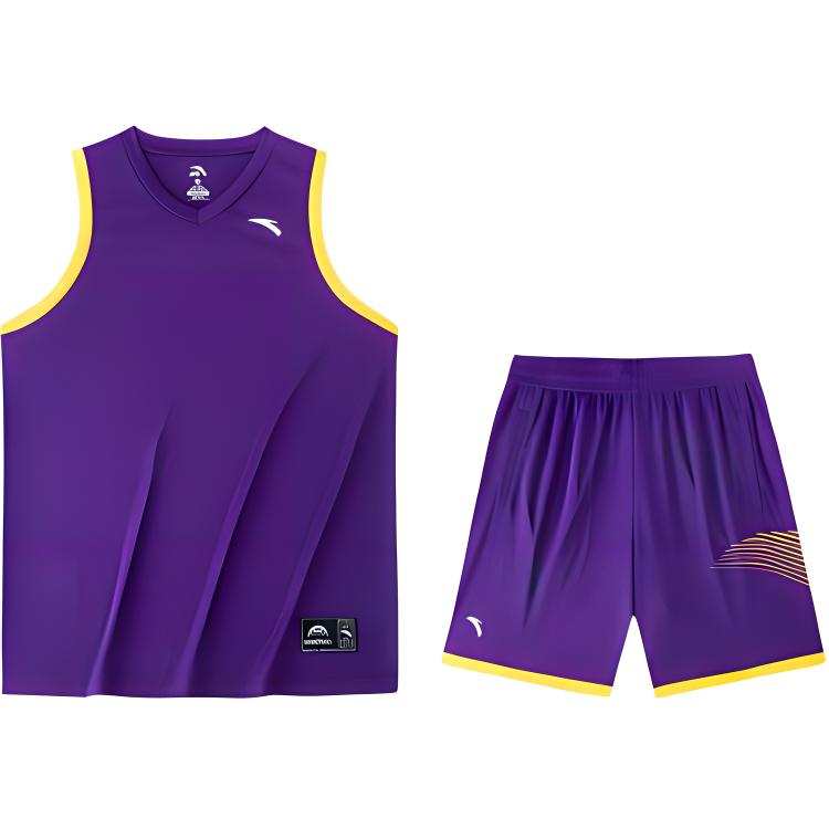 Anta Basketball Collection Casual Sportswear Men's Journey Purple/Pure White