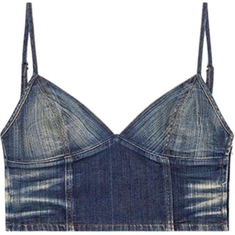 DIESEL DIESEL De Fulvy Top D Tank Top 'Blue'