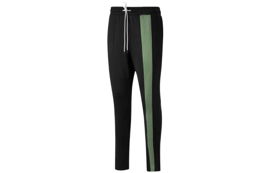 PUMA Sports Pants Men's Gray Green Moderate