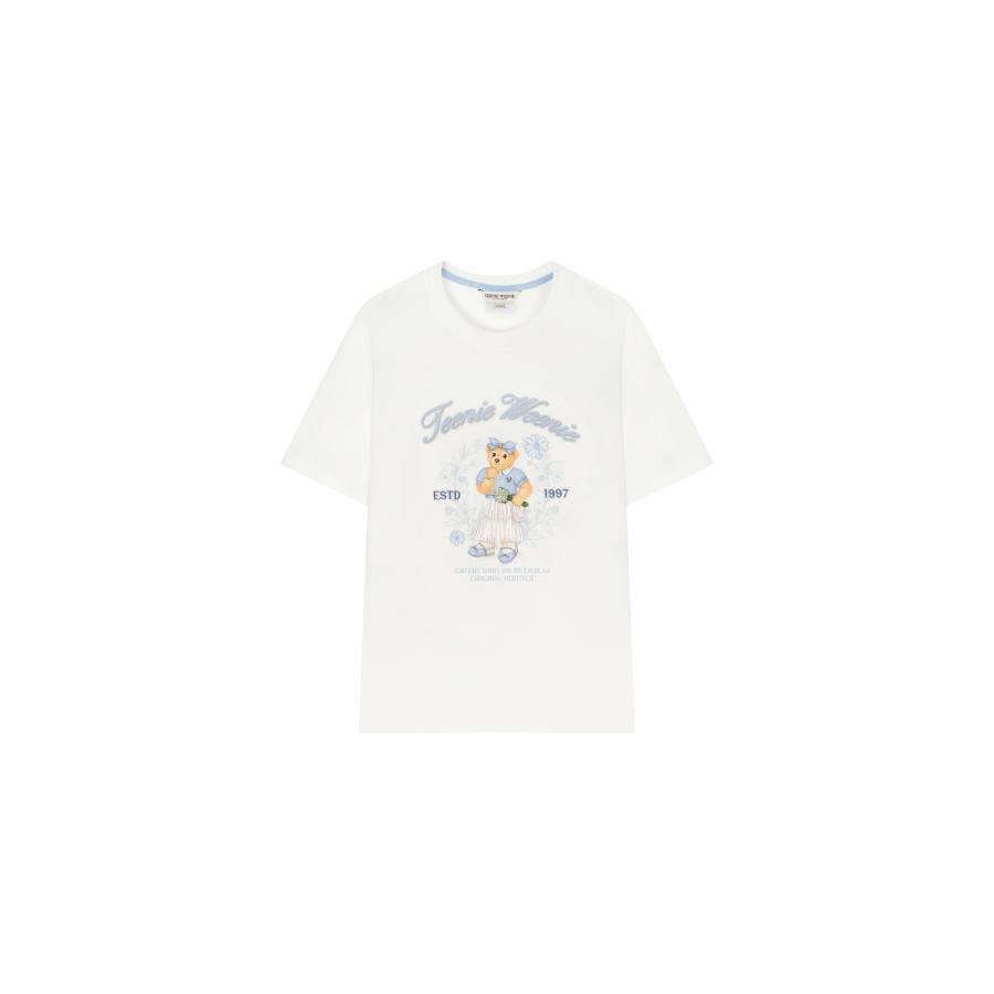 Teenie Weenie Regular T Shirt Women's White