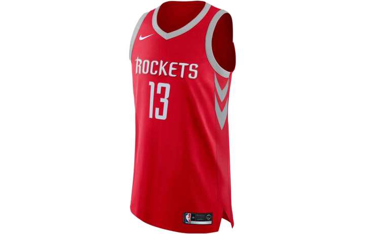 Nike Nike Basketball Jerseys Men's University Red Moderate Straight Fit