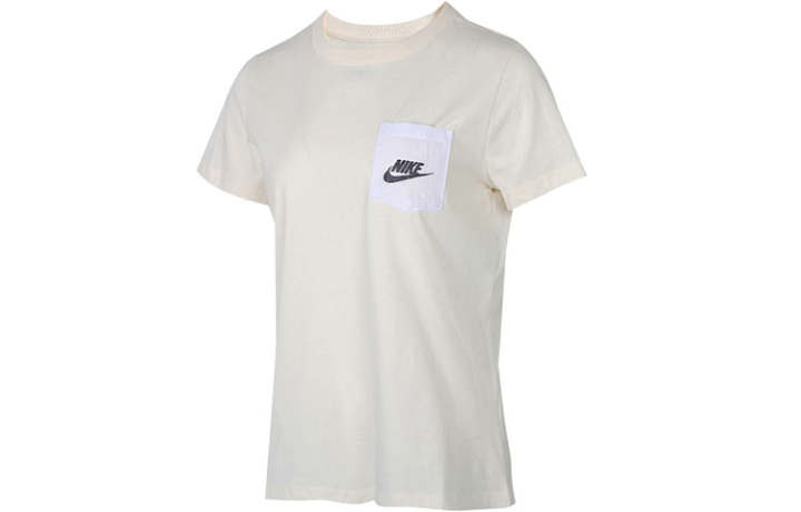 Nike Nike Set in Sleeve T Shirt Women's Beige
