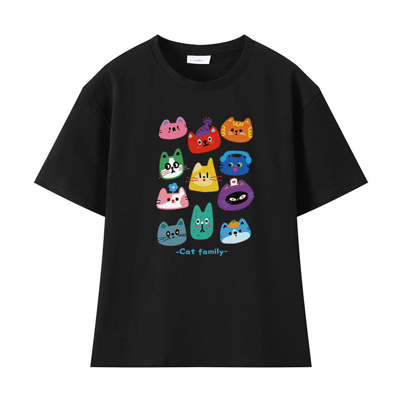 DUSHILIREN T Shirts Women's Crew Neck Moderate Straight Fit