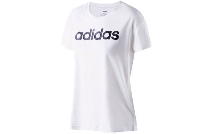 Adidas Adidas T Shirts Women's White Crew Neck Moderate Other
