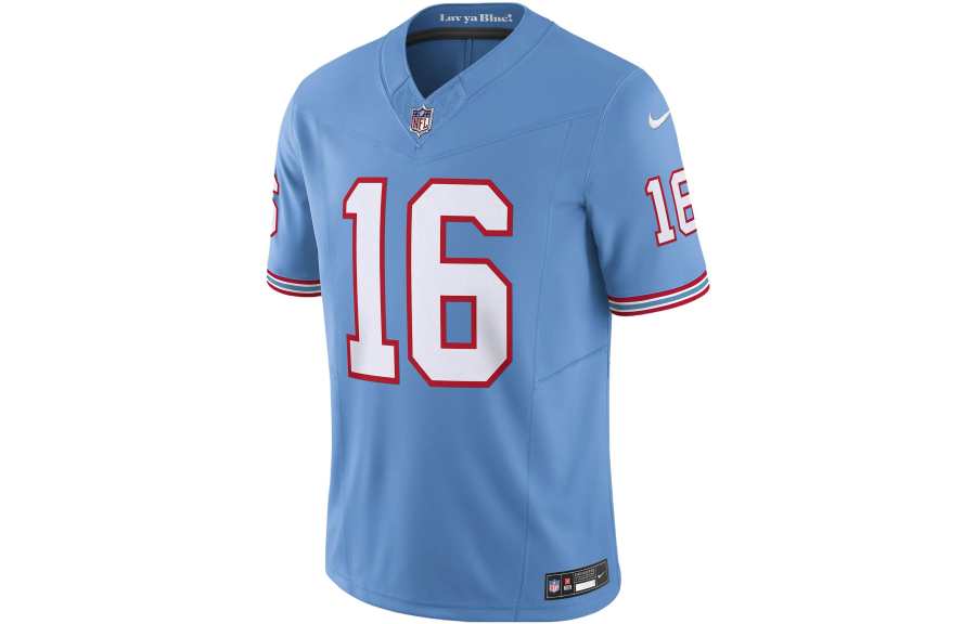 Nike Nike Treylon Burks Tennessee Titans Men's Nike Dri-FIT Nfl Limited Football Jersey