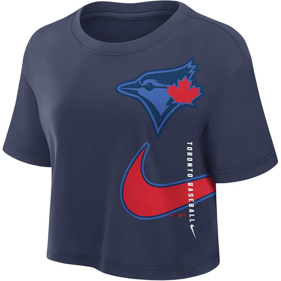 Nike Nike Toronto Blue Jays City Connect Women's Nike Dri-FIT Mlb Cropped T-Shirt