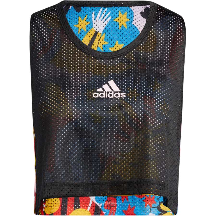 Adidas Adidas Tank Tops Women's Black Crew Neck Moderate Straight Fit
