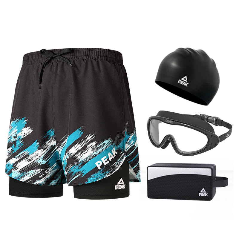 PEAK PEAK Swimming Equipment Sets Beach Hot Spring Unisex Black