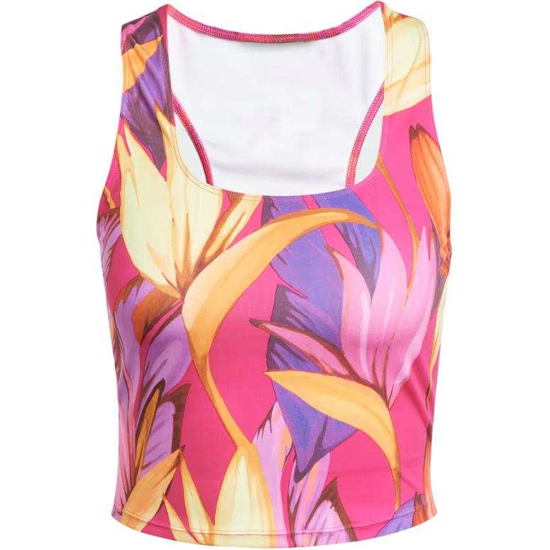 Adidas Adidas Women's Farm Rio Tank Top Bold Pink/Spring Yellow/Lucid Fuchsia
