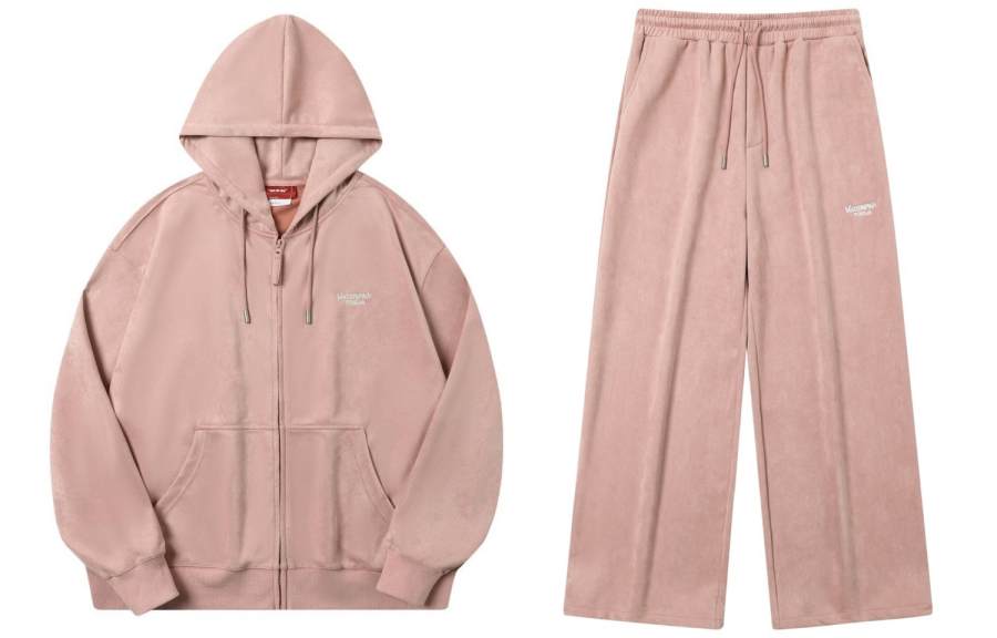 TGNS Sweatshirt Sets Unisex Hooded Moderate