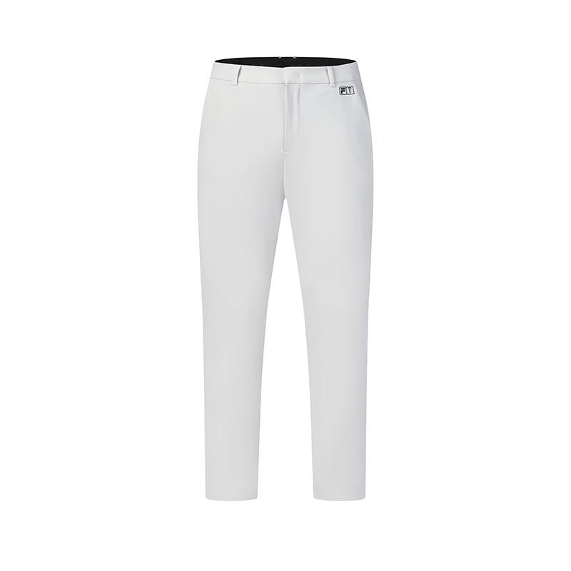 FILA Casual Pants Men's Semi Sheer Curtain Gray