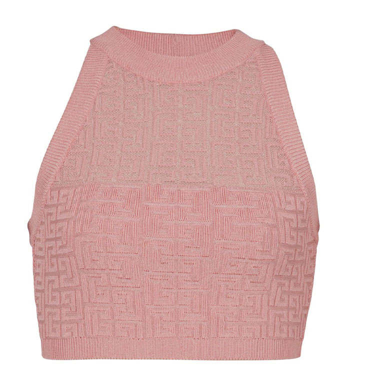 BALMAIN BALMAIN SS24 Tank Top Women's Pink