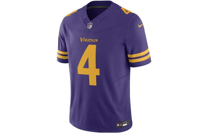 Nike Nike Soccer Jerseys Men's Purple Moderate Straight Fit