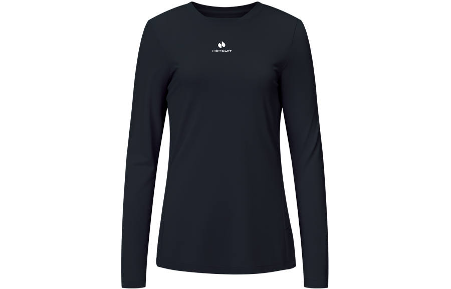 HOTSUIT T Shirts Women's Crew Neck Moderate Straight Fit