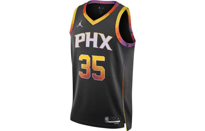 Nike Nike Phoenix Suns NBA Dri FIT Swingman Basketball Jersey KD Men's Black
