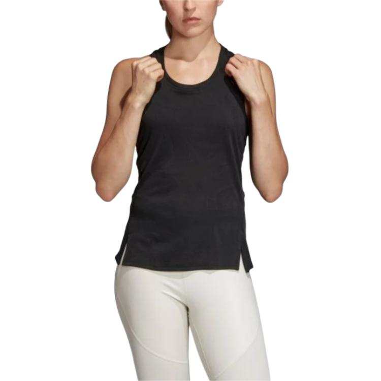 Adidas Adidas Tank Tops Women's Black Crew Neck Moderate Other