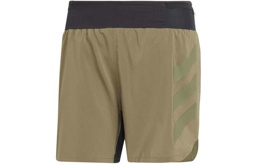 Adidas Adidas Agravic Trail Running Shorts Sports Shorts Men's Olive Green
