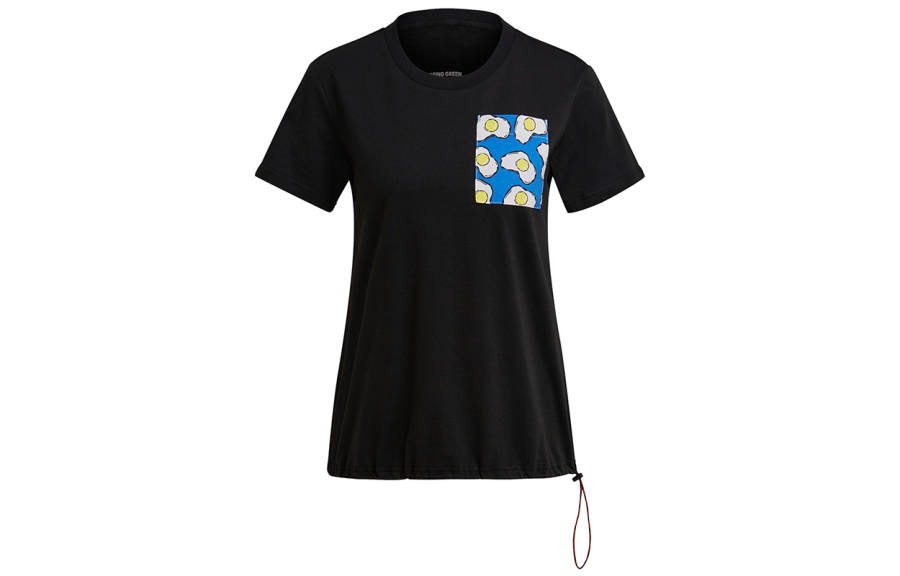 Adidas Originals T Shirts Women's Black Crew Neck Moderate Other