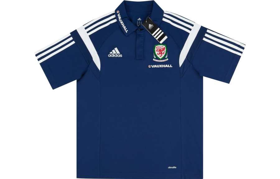 Adidas Adidas Wales National Team Soccer Jerseys Men's Navy Blue Moderate