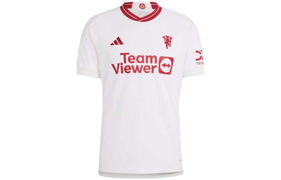 Adidas Adidas Manchester United Soccer Jersey Fan Edition Men's Cloud White