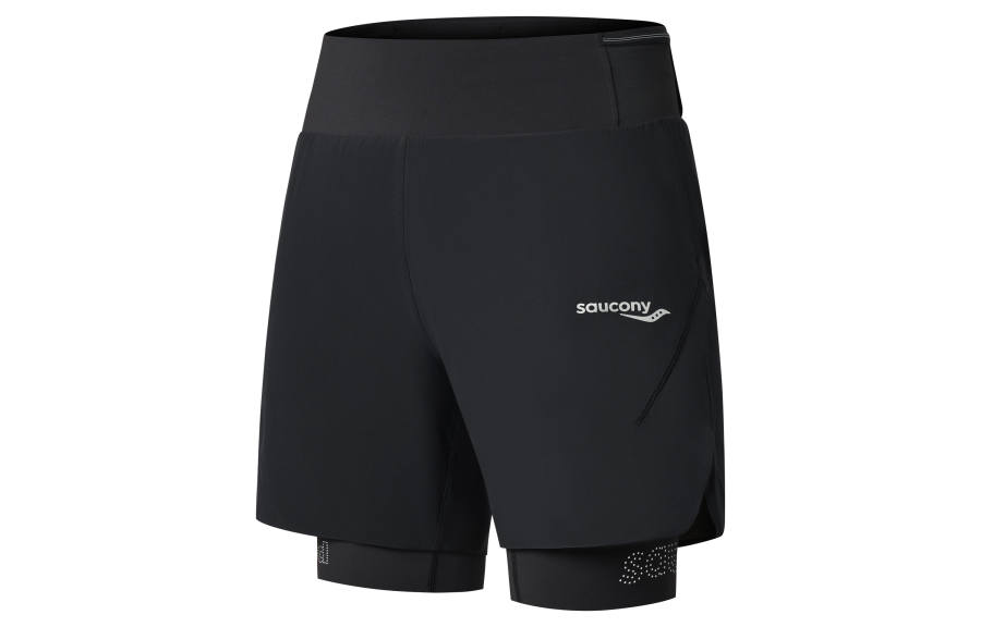 Saucony Sports Shorts Men's Jet Black