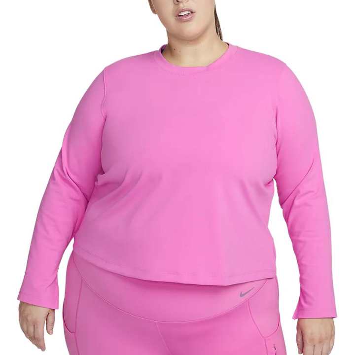 Nike Nike One Fitted Women's Dri FIT Long Sleeve Top Plus Size