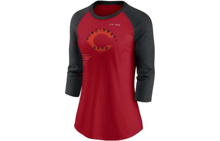 Nike Nike X MLB T Shirts Women's Red Crew Neck Moderate Other