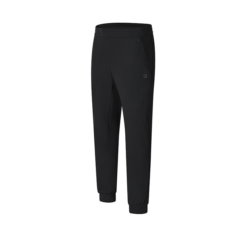 FILA Athletics Knitted Sweatpants Men's Pitch Black